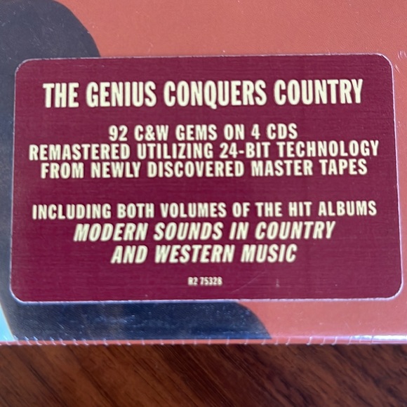 UNOPENED RAY CHARLES - COMPLETE COUNTRY & WESTERN RECORDINGS - 4 CD BOX SET - Picture 2 of 10